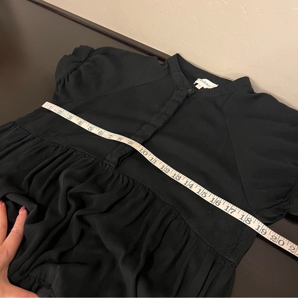 Bohme Amanda tiered midi dress, black, size M - Picture 6 of 10